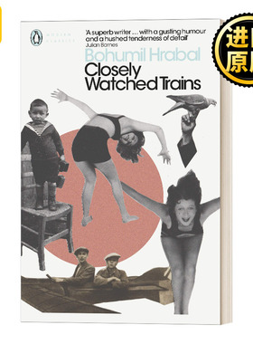 英文原版 Closely Watched Trains 严密监视的列车 赫拉巴尔 现代经典 英文版 进口英语原版书籍