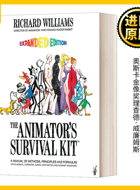 英文原版 The Animator's Survival Kit 原动画基础教程 英文版 进口英语原版书籍