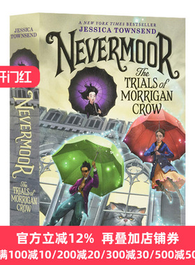 永不再来系列1 莫里根乌鸦审判 英文原版 Nevermoor 1 The Trials of Morrigan Crow Special Edition 全英文版进口英语书籍
