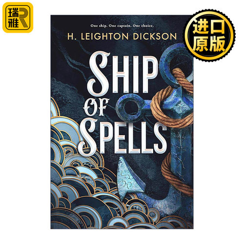 英文原版 Ship of Spells 魔法之船 奇幻浪漫小说 H. Leighton Dickson 英文版 进口英语原版书籍
