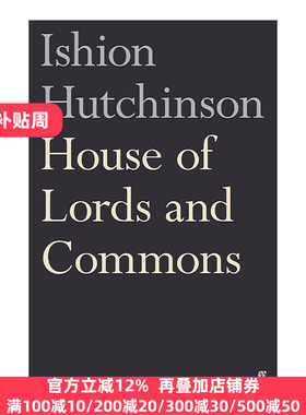 英文原版 House of Lords and Commons 贵族院和平民院 全美书评人协会奖诗歌奖 英文版 进口英语原版书籍