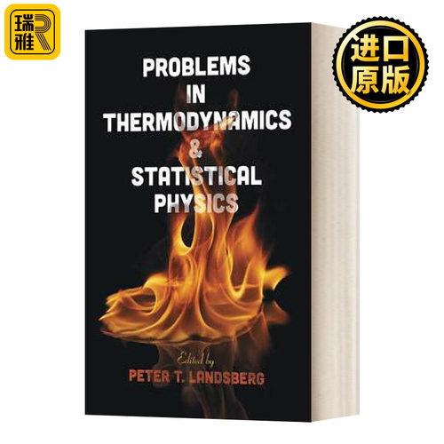 英文原版 Problems in Thermodynamics and Statistical Physics 热力学与统计物理问题 英文版 Peter T. Landsberg进口英语原版书