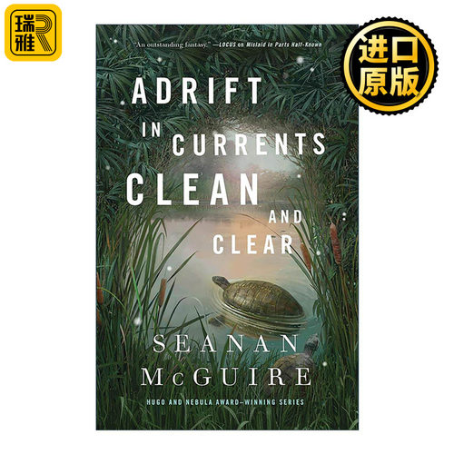 英文原版 Adrift in Currents Clean and Clear 任性之孩10 精装 雨果系列小说奖 英文版 进口英语原版书籍