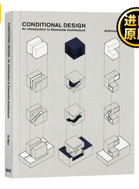 Conditional Design 建筑元素设计 空间体量操作入门 英文版 Anthony di Mari 英文原版