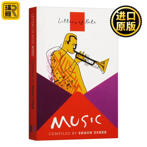 正版 Letters of Note: Music 见信如晤：音乐文集书籍
