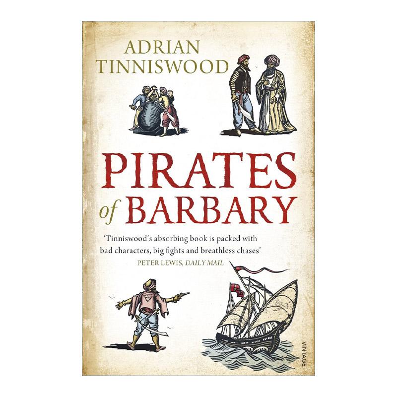 英文原版 Pirates Of Barbary 探秘巴巴里海盗 地中海的权力博弈 英文版 进口英语原版书籍