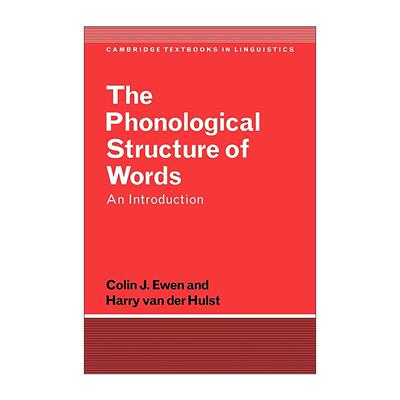 英文原版 The Phonological Structure of Words 词语的音系结构 剑桥语言学文本系列 英文版 进口英语原版书籍