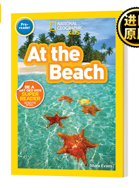 National Geographic Kids Readers Prereader At the Beach 在海滩