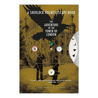英文原版 The Sherlock Holmes Escape Book The Adventure of the Tower of London 福尔摩斯密室逃脱系列 伦敦塔冒险 益智推理