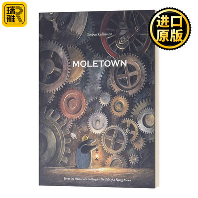 英文原版绘本 Moletown 鼹鼠小镇 精装绘本 英文版 Torben Kuhlmann 进口英语原版书籍