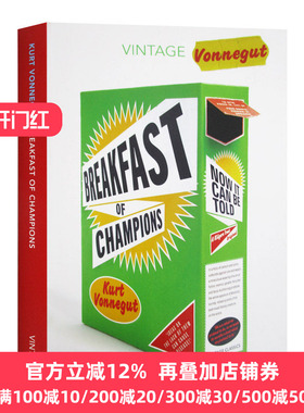 冠军的早餐 英文原版小说 Breakfast Of Champions 英文版 Kurt Vonnegut 进口英语原版书籍