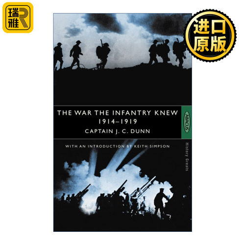 英文原版 The War The Infantry Knew 步兵所了解的战争 1914-1919 英文版 进口英语原版书籍