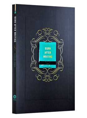 Burn After Writing (Gray) 写完即焚 灰色版 Sharon Jones个人互动日记