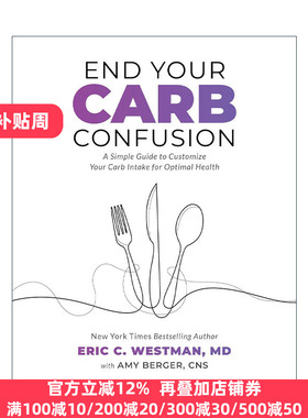 正版 End Your Carb Confusion 英文原版 进口英语书籍
