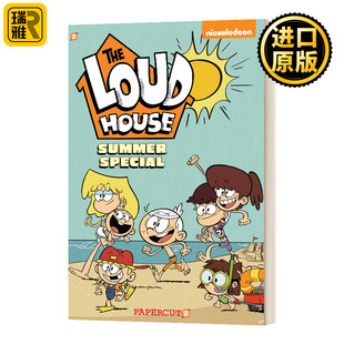 Special 喧闹一家亲 英文原版 House 儿童漫画 儿童全彩幽默漫画 Summer 特辑 Loud 夏季