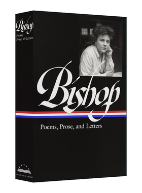 英文原版 Elizabeth Bishop Poems Prose and Letters 伊丽莎白毕肖普 诗歌 散文和书信 美国图书馆 精装 英文版 进口英语书籍