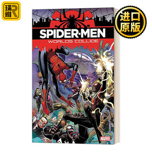 Worlds 书籍 进口英语原版 英文版 Spider Men Brian 漫威漫画 Collide Bendis 英文原版 蜘蛛侠 Michael 世界碰撞