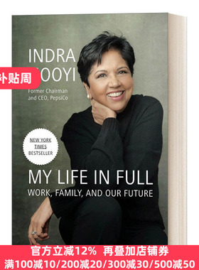 My Life in Full 英德拉努伊自传 Indra Nooyi 精装 英文原版