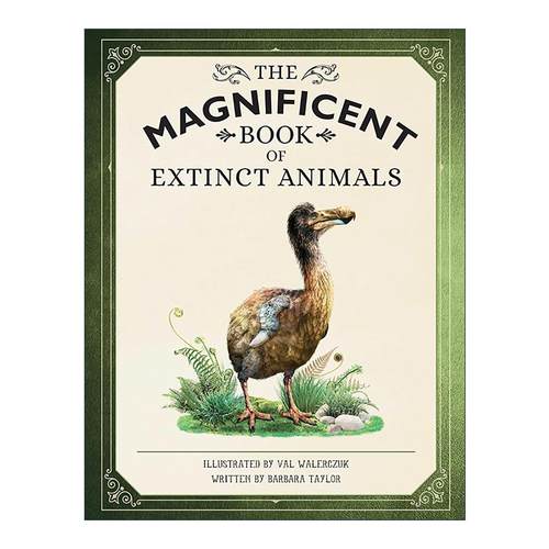 英文原版 The Magnificent Book of Extinct Animals 灭绝动物 科普大全 精装全彩插图 英文版 进口英语原版书籍