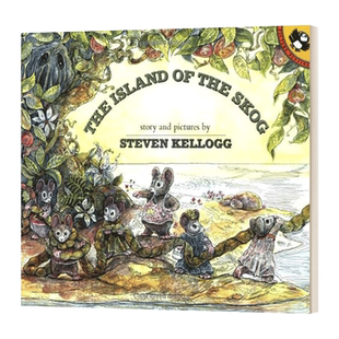 斯科格岛 英文原版 The Island of the Skog 英文版 Steven Kellogg 儿童绘本