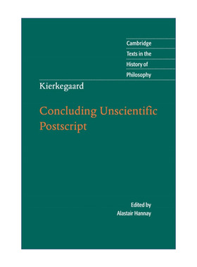 英文原版 Kierkegaard: Concluding Unscientific Postscript