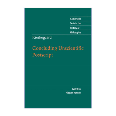英文原版 Kierkegaard: Concluding Unscientific Postscript