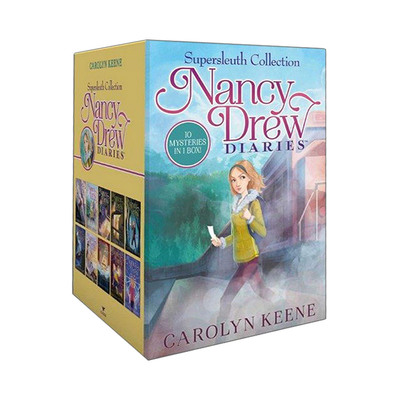 英文原版 Nancy Drew Diaries Supersleuth Collection 南希德鲁日记1-10册套装 神探南希原著 英文版 进口英语原版书籍