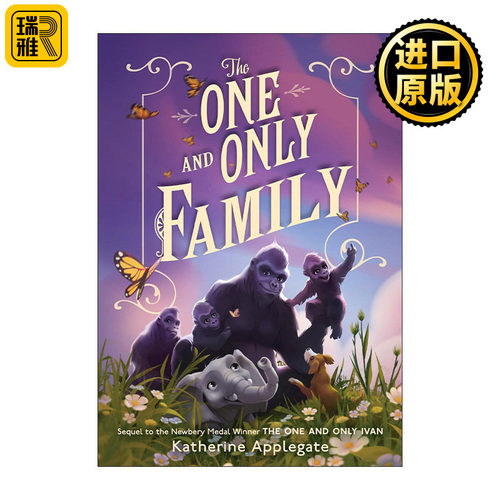 英文原版 The One and Only Family 独一无二的伊凡卷4 英文版 进口英语原版书籍