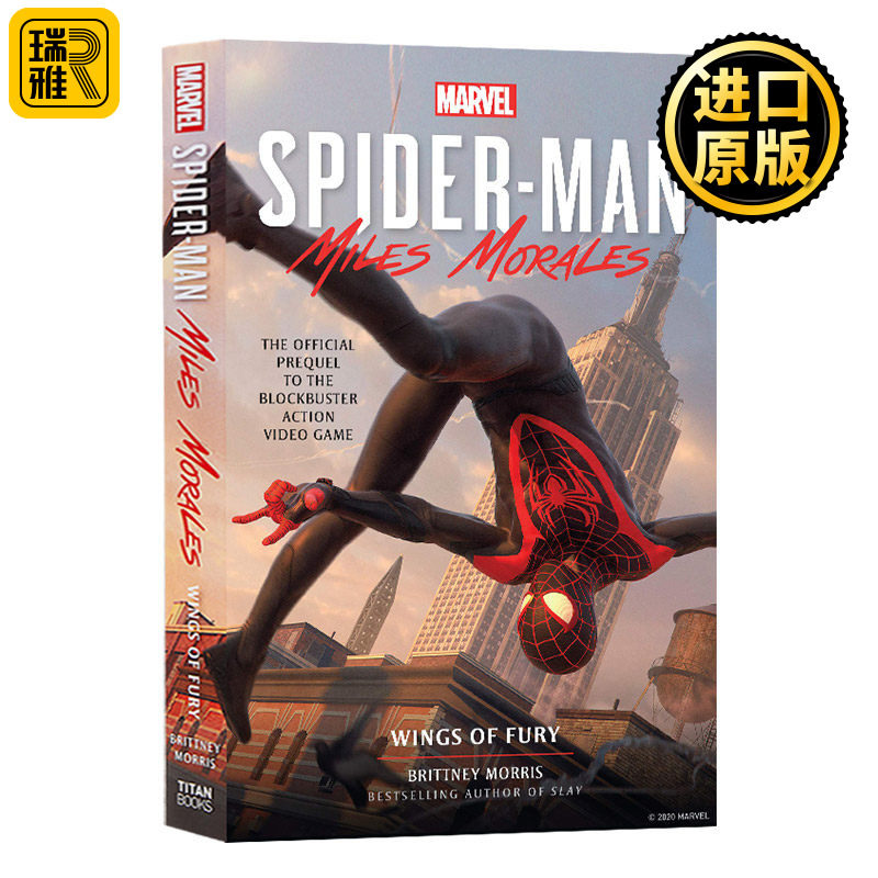 蜘蛛侠 迈尔斯 莫拉莱斯前传 狂怒之翼 英文原版 Marvel's Spider Man Miles Morales Wings of Fury 英文版进口英语书籍