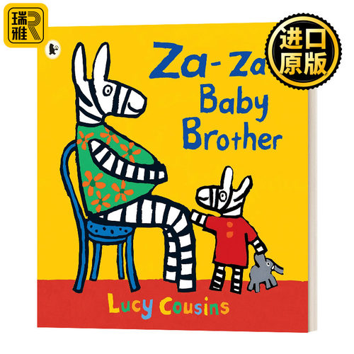 Zaza's Baby Brother 扎扎的弟弟 英文原版儿童绘本