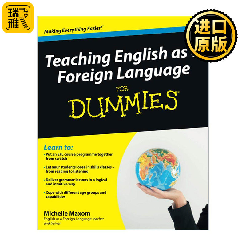 英文原版 Teaching English as a Foreign Language for Dummies 非母语英语教学达人迷 英文版 进口英语原版书籍