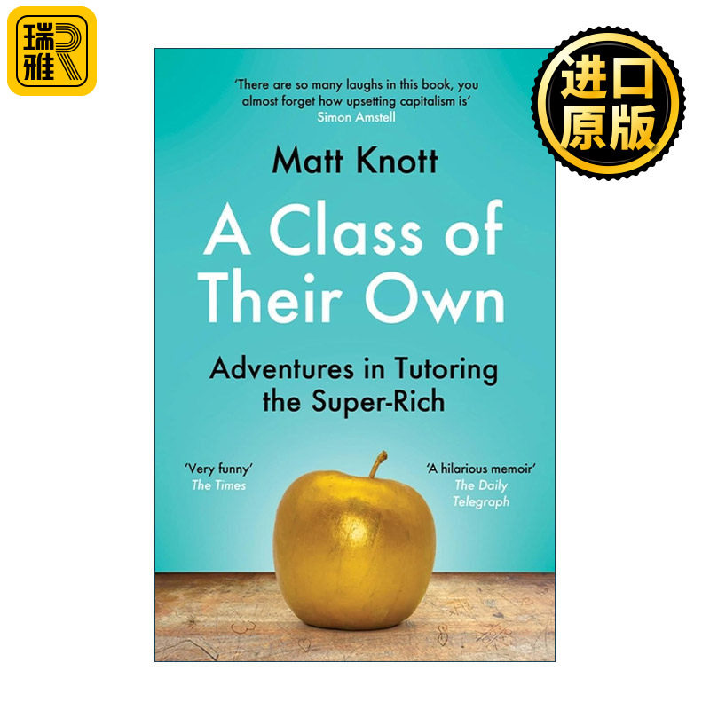 英文原版 A Class of Their Own 失业名校毕业生日记 英文版 进口英语原版书籍