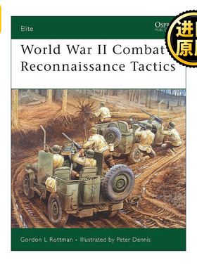 英文原版 World War II Combat Reconnaissance Tactics 二战战斗侦查战术 军事精锐系列 英文版 进口英语原版书籍