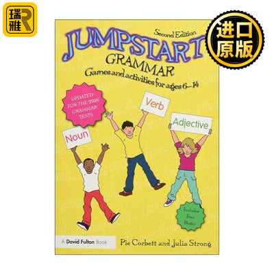 英文原版 Jumpstart Grammar 提升语法 6-14岁儿童的游戏和活动 英文版 进口英语原版书籍