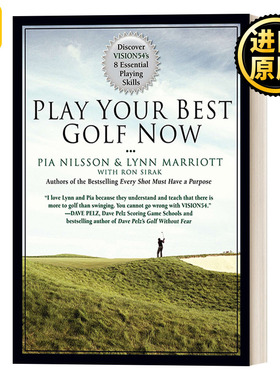 英文原版 Play Your Best Golf Now VISION548 Lynn Marriott