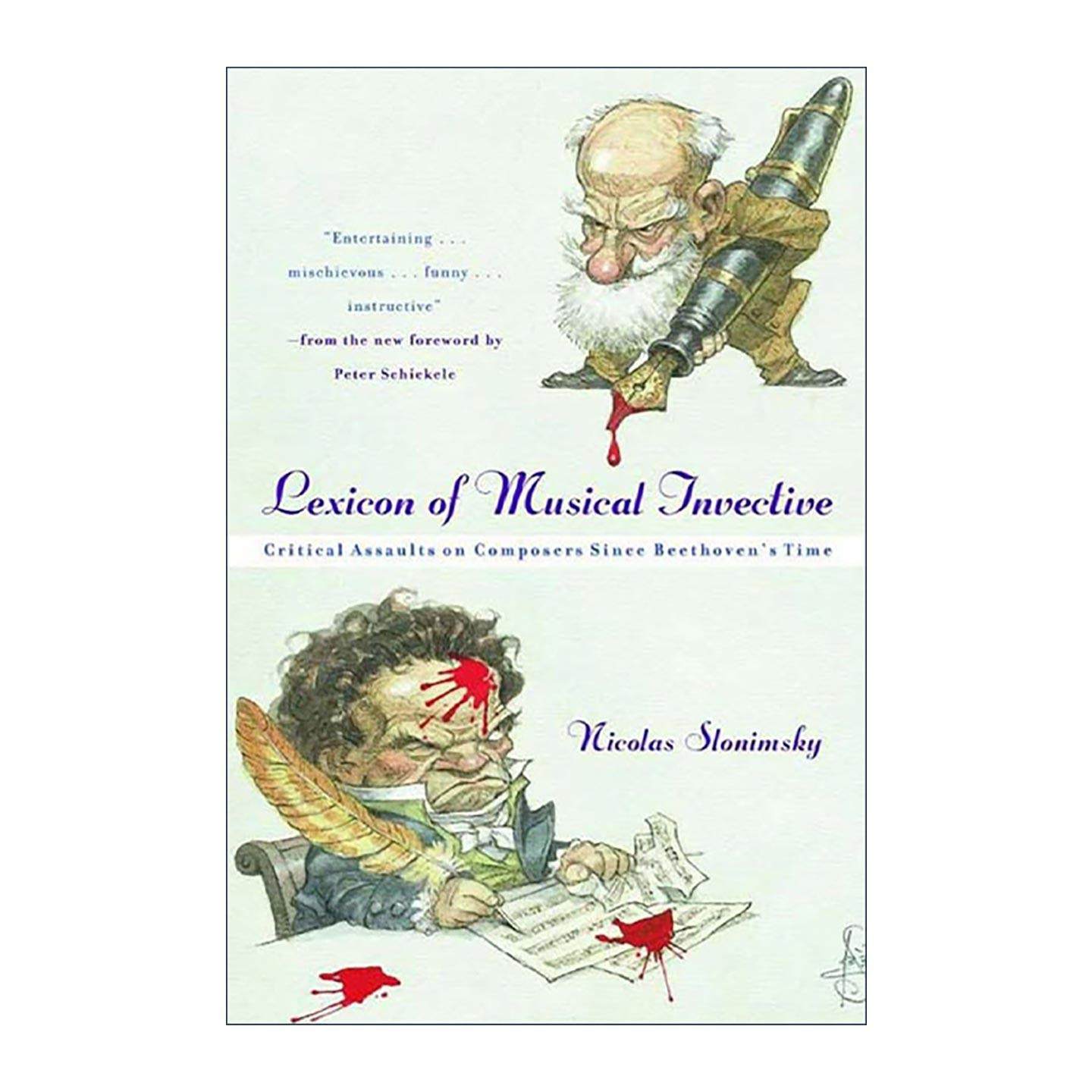 英文原版 Lexicon of Musical Invective 音乐谩骂词典 自贝多芬时代以来对作曲家的批判攻击 Nicolas Slonimsky 进口英语原版书籍