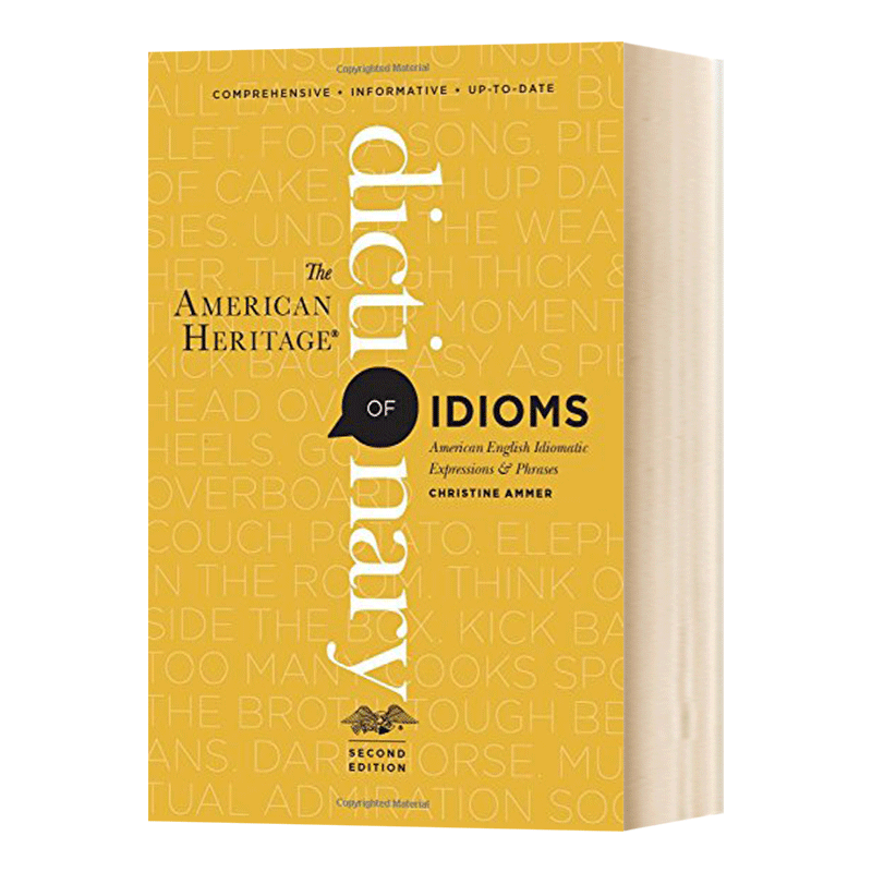 美国传统习惯用语词典 第2版 英文原版 The American Heritage Dictionary of Idioms 字典辞典 Christine Ammer 进口英语书籍