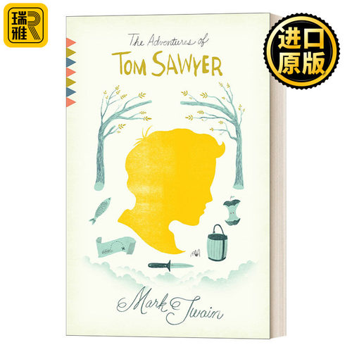 英文原版小说 The Adventures of Tom Sawyer A Novel Vintage Classics 汤姆 索亚历险记 Mark Twain马克吐温 英文版 进口英语书