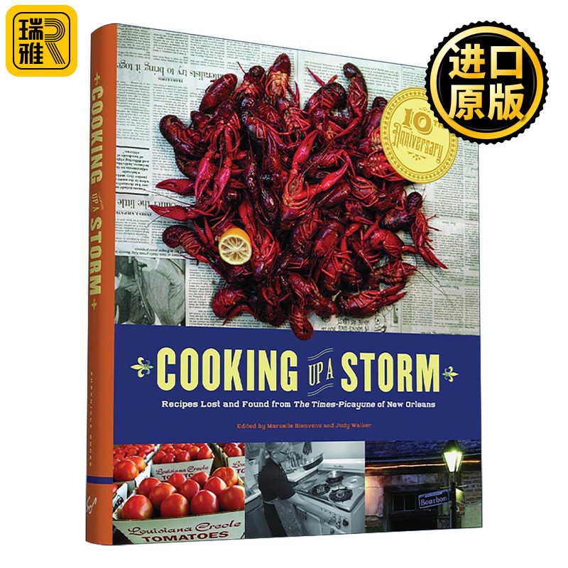 英文原版 Cooking Up a Storm 250道地道美国南方菜肴 10周年纪念版 精装 英文版 进口英语原版书籍