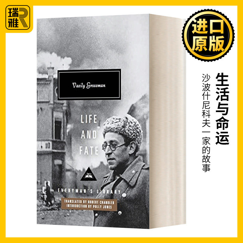 英文原版小说 Life and Fate 生活与命运 瓦西里·格罗斯曼 Everyman 精装版 英文版 Vasily Grossman 进口 ...