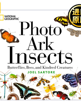 英文原版 National Geographic Photo Ark Insects 国家地理影像方舟 昆虫 Joel Sartore 精装