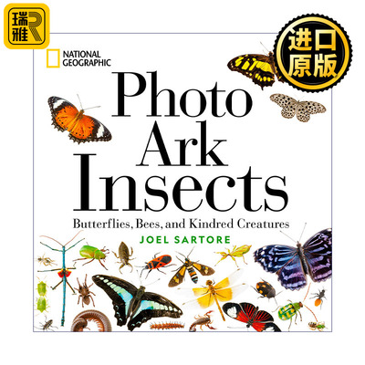 英文原版 National Geographic Photo Ark Insects 国家地理影像方舟 昆虫 Joel Sartore 精装