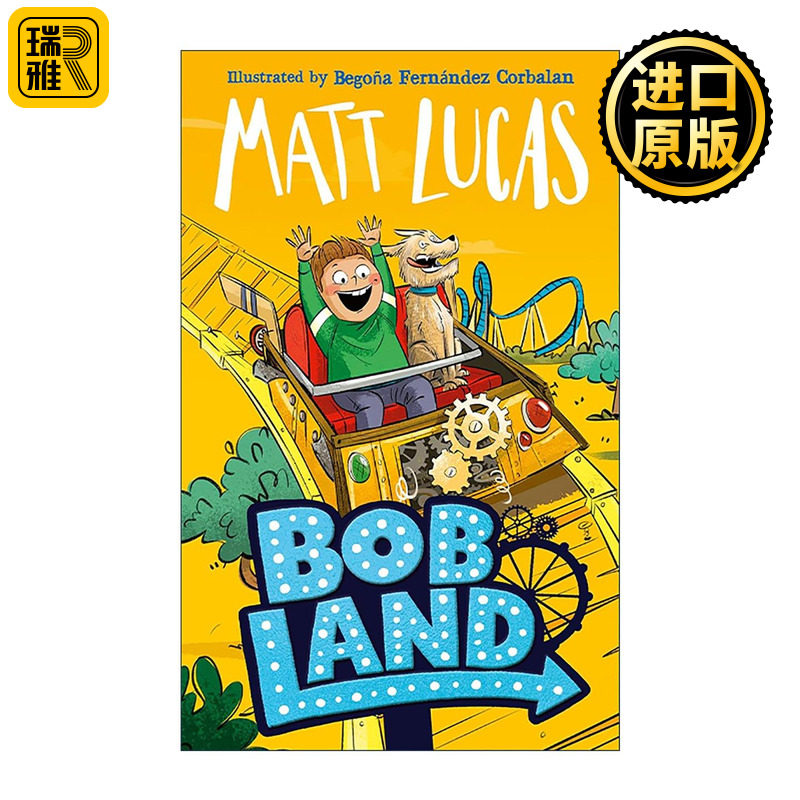 英文原版 BobLand 鲍勃乐园 Matt Lucas 幽默儿童小说 大开本 英文版 进口英语原版书籍
