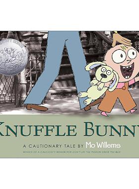 英文原版 Knuffle Bunny A Cautionary Tale 古纳什小兔 警世故事一则 凯迪克奖得主莫?威廉斯 儿童绘本 纸板书 进口英语原版书籍