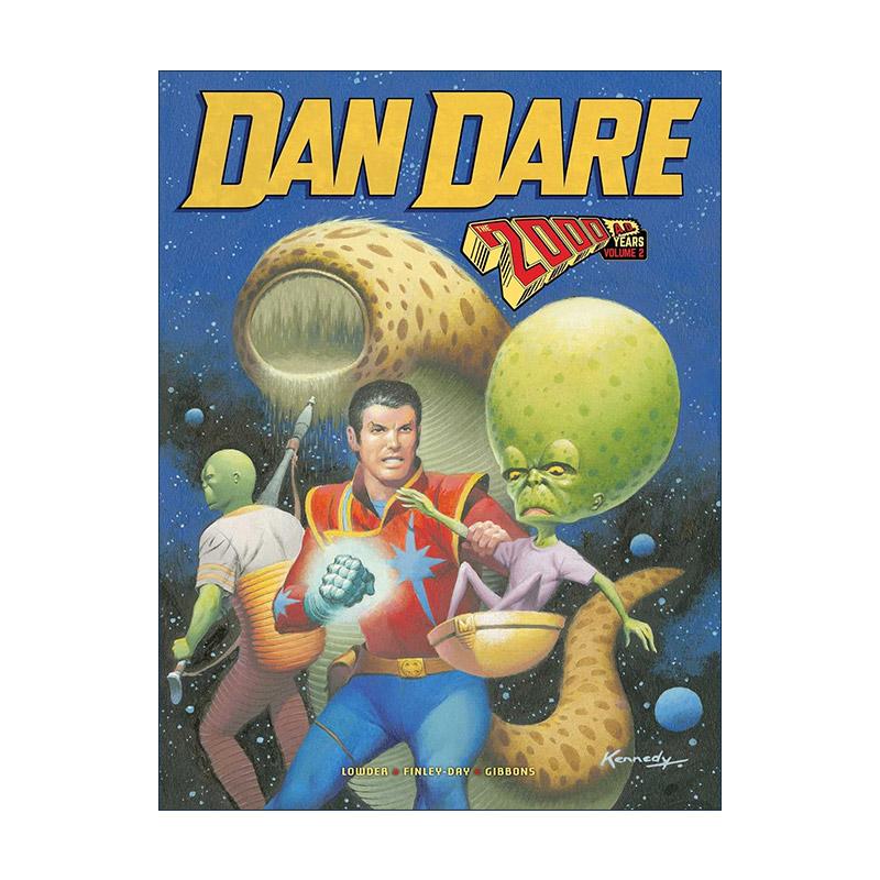 英文原版 Dan Dare Vol. 2 大胆阿丹 漫画 卷2 精装 英文版 进口英语原版书籍