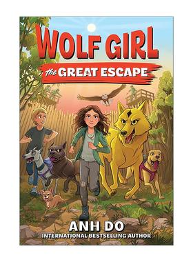 英文原版 Wolf Girl #2 The Great Escape 狼女孩卷2 大逃亡 英文版 进口英语原版书籍
