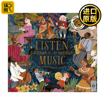 英文原版 Listen to the Music: A world of magical melodies