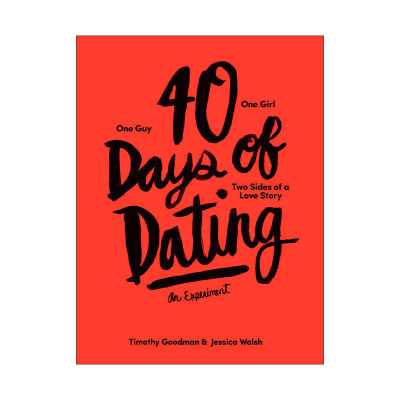 英文原版 40 Days of Dating 40天的约会 一场实验 平面设计 Jessica Walsh 精装 英文版 进口英语原版书籍