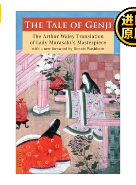 The Tale of Genji  (Tuttle Classics) 源氏物语 Murasaki Shikibu紫式部 英文原版文集书籍
