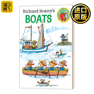 World Richard Busy Boats 儿童绘本 Scarrys